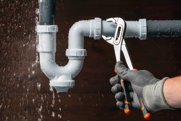 Professional Sewer Line Repair technician working in Remington, IN